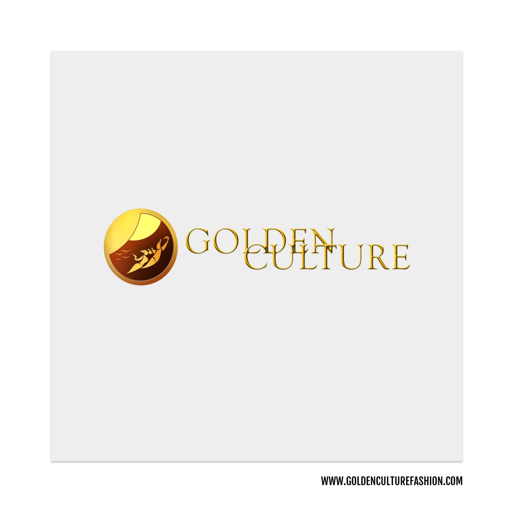 Golden Culture  Premium Loop-Cotton Slim Fit T-shirt (Gray)